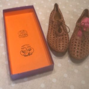 Handmade Giraffe woven shoes